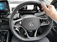 Volkswagen ID.3 Steering Wheel And Display